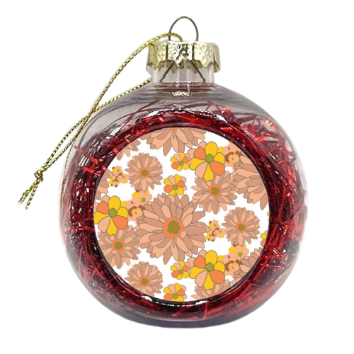 Sassy 70s - xmas bauble by Paige Cavill
