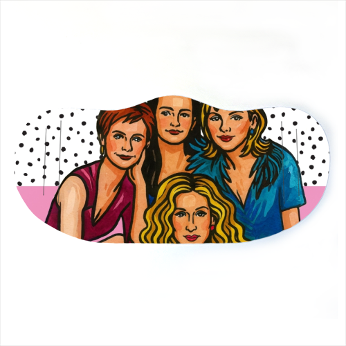 SATC Girls - face cover mask by Ms Doodle