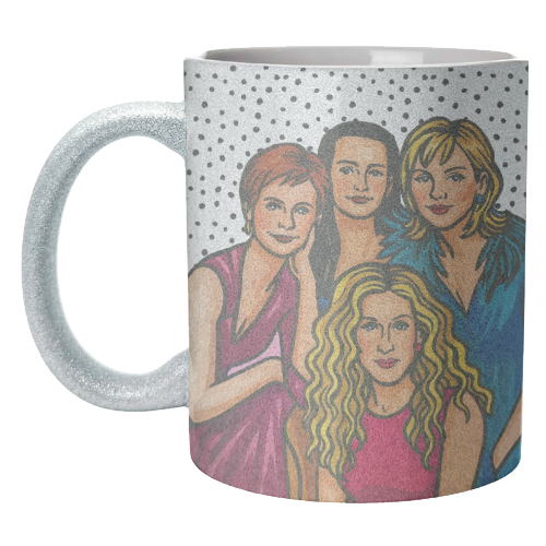 SATC Girls - unique mug by Ms Doodle