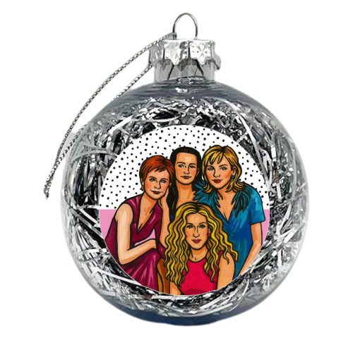 SATC Girls - xmas bauble by Ms Doodle