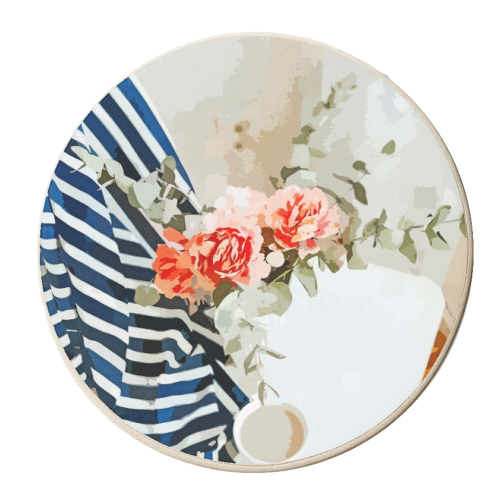 Saturday - personalised beer coaster by Uma Prabhakar Gokhale