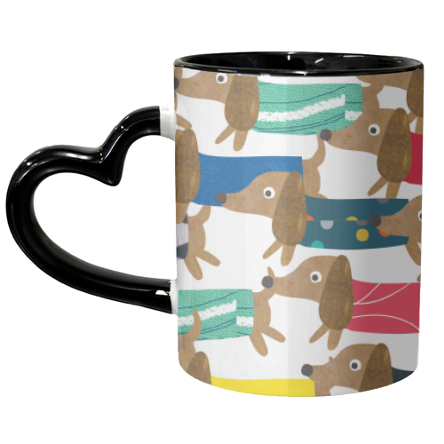 Sausage Dog - unique mug by The Boy and the Bear