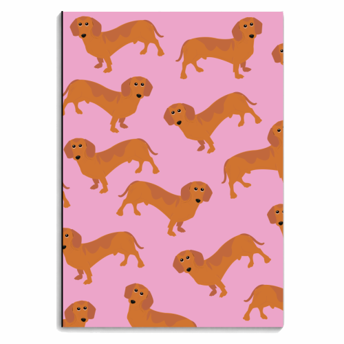 Sausage Fest - personalised A4, A5, A6 notebook by Laura Lonsdale
