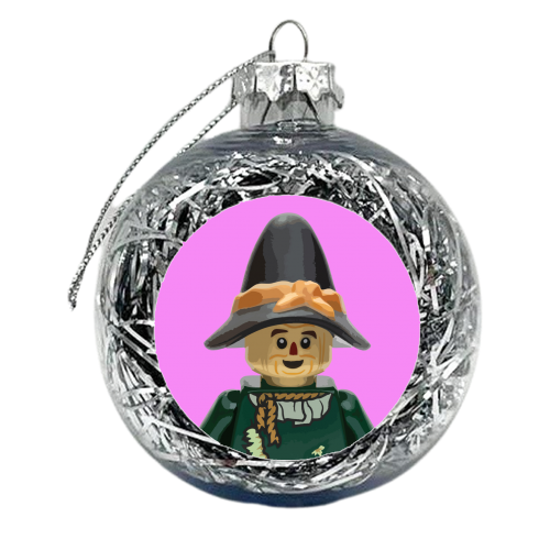 Scarecrow - xmas bauble by David Bond
