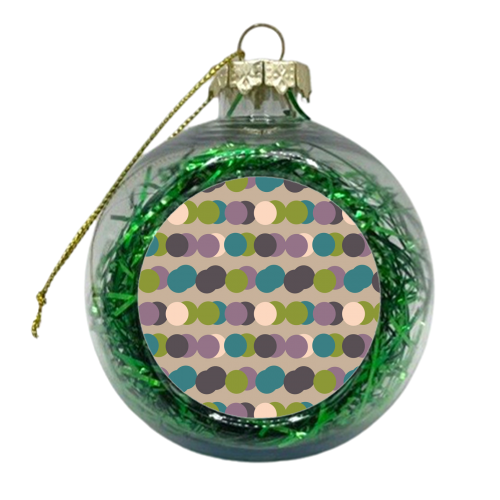 Scattered dots  - xmas bauble by Bella25