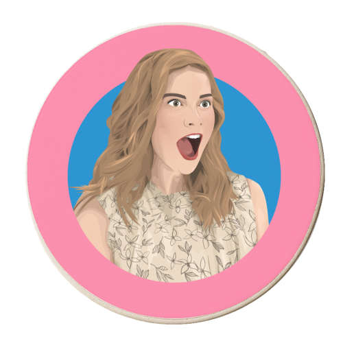 Schitt's Creek Alexis - personalised beer coaster by Pink and Pip