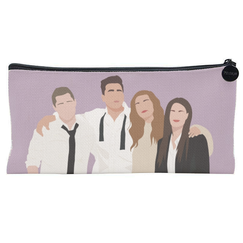 Schitts Creek farewell - flat pencil case by Cheryl Boland