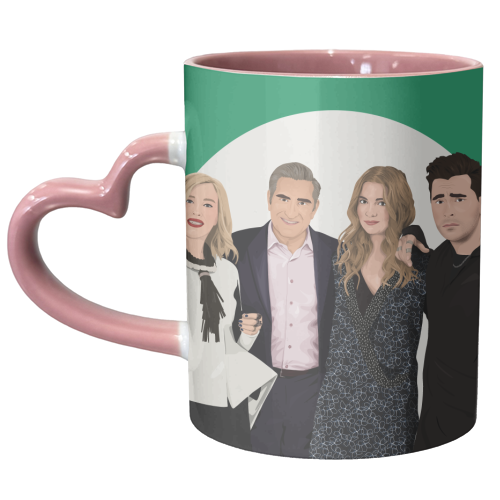 Schitt's Creek The Roses - unique mug by Pink and Pip
