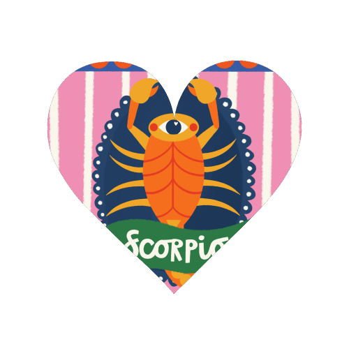 Scorpio Star Sign Design - Magnet by AbiGoLucky