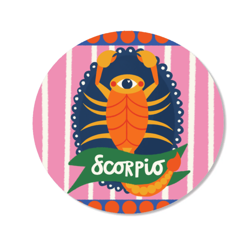 Scorpio Star Sign Design - Magnet by AbiGoLucky