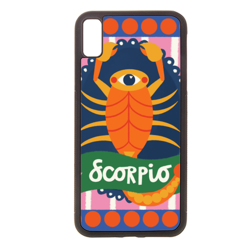 Scorpio Star Sign Design - stylish phone case by AbiGoLucky