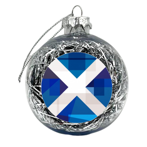 Scotland - xmas bauble by Fimbis