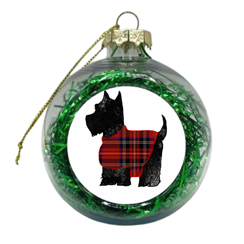 Scottie Dog - xmas bauble by Acarr