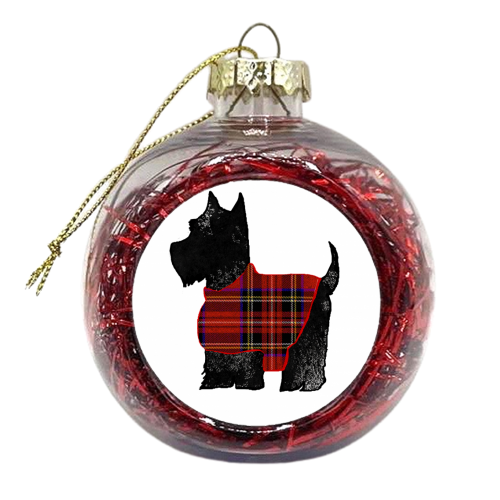 Scottie Dog - xmas bauble by Acarr