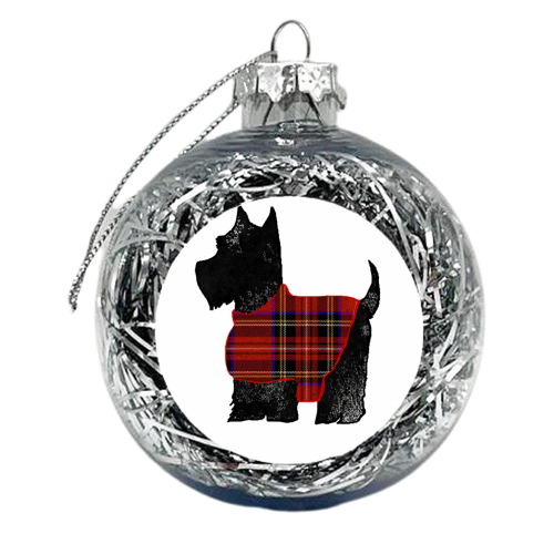 Scottie Dog - xmas bauble by Acarr