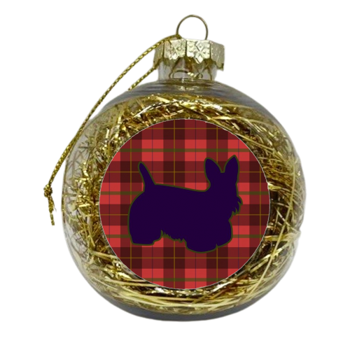 Scotty - xmas bauble by Kitty & Rex Designs