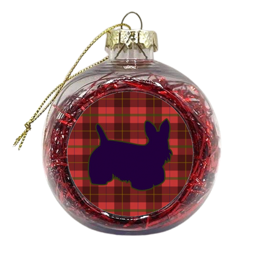 Scotty - xmas bauble by Kitty & Rex Designs