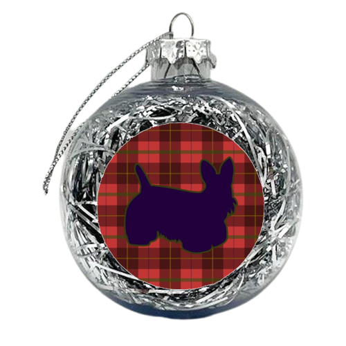 Scotty - xmas bauble by Kitty & Rex Designs