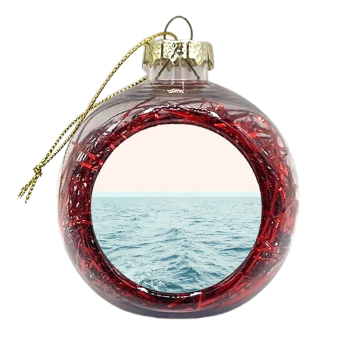Sea Breeze - xmas bauble by Uma Prabhakar Gokhale