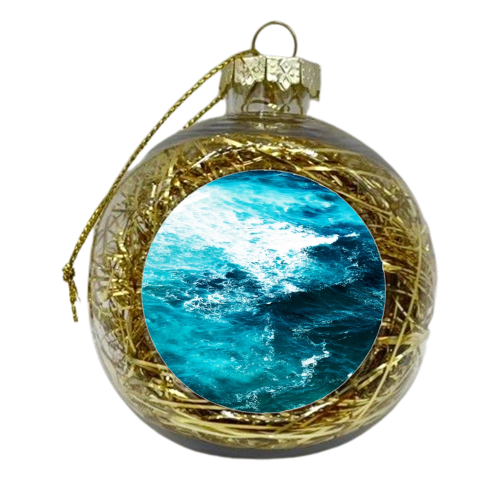 Sea Foam - xmas bauble by Uma Prabhakar Gokhale