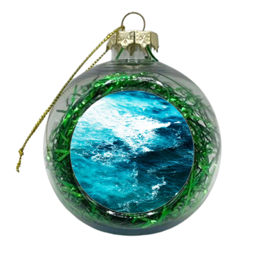 Sea Foam - xmas bauble by Uma Prabhakar Gokhale