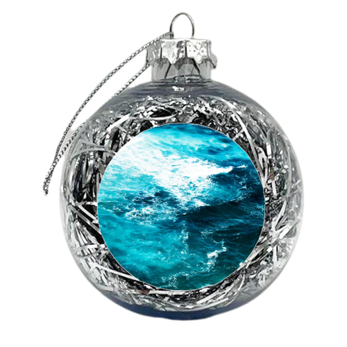 Sea Foam - xmas bauble by Uma Prabhakar Gokhale