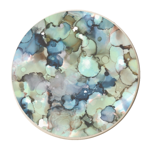 Sea Glass - personalised beer coaster by Stephanie Sommerlad Bello