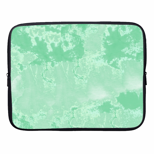 Sea Green Summer - designer laptop sleeve by Uma Prabhakar Gokhale