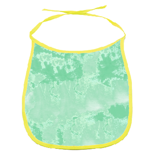 Sea Green Summer - funny baby bib by Uma Prabhakar Gokhale