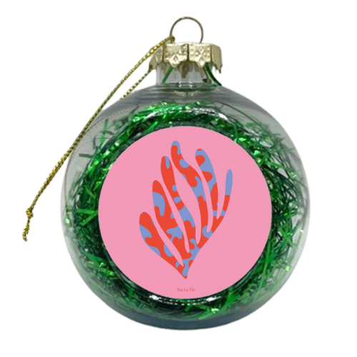 Sea La Vie - xmas bauble by Luxe and Loco