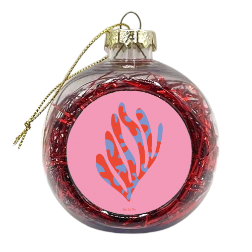 Sea La Vie - xmas bauble by Luxe and Loco