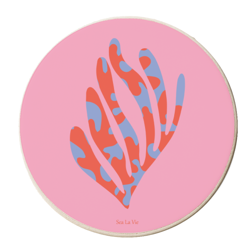 Sea La Vie - personalised beer coaster by Luxe and Loco