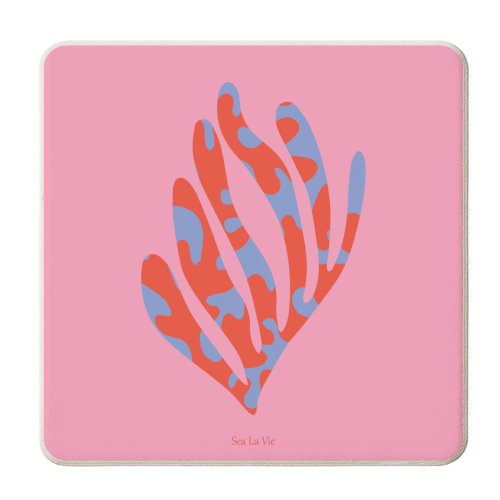 Sea La Vie - personalised beer coaster by Luxe and Loco