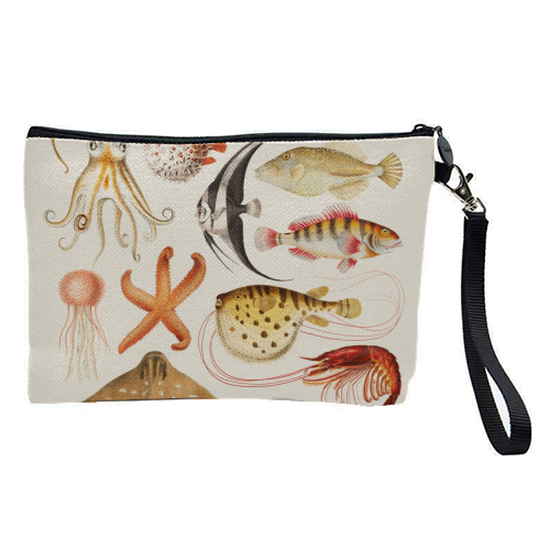 Sea Life Collection - pretty makeup bag by Gal Design