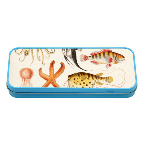 Sea Life Collection - tin pencil case by Gal Design