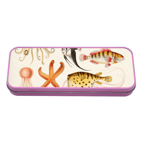 Sea Life Collection - tin pencil case by Gal Design
