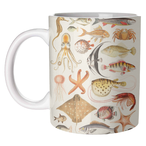 Sea Life Collection - unique mug by Gal Design
