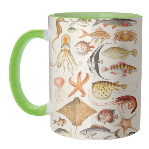 Sea Life Collection - unique mug by Gal Design
