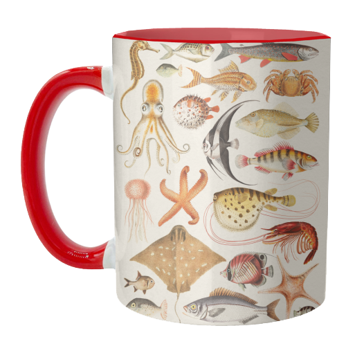Sea Life Collection - unique mug by Gal Design