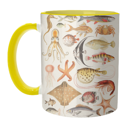 Sea Life Collection - unique mug by Gal Design