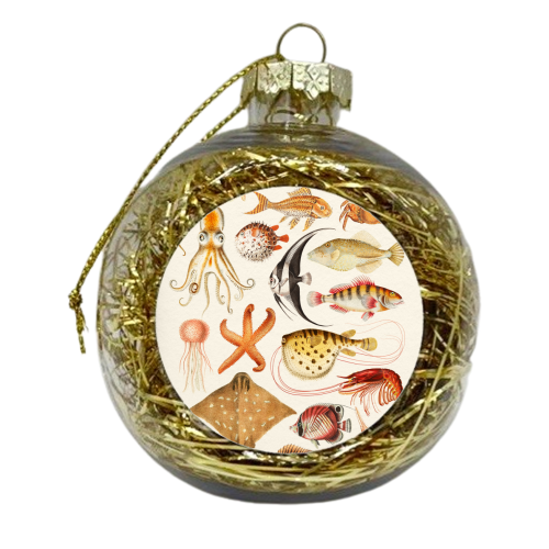 Sea Life Collection - xmas bauble by Gal Design