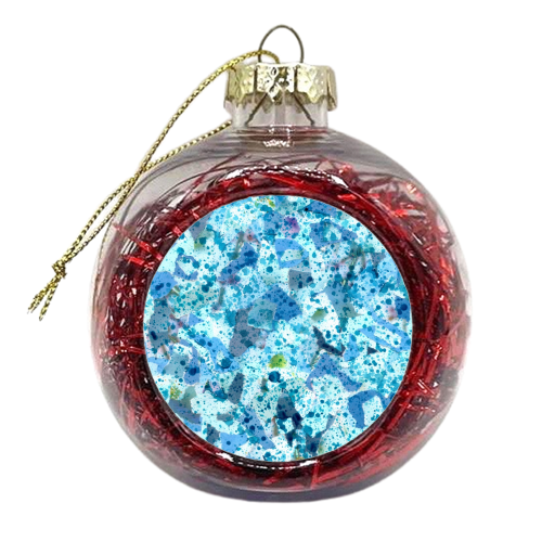 Sea Life - xmas bauble by Diana Sahafe