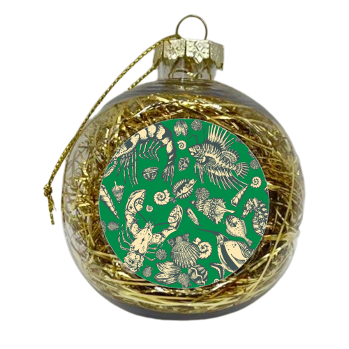 Sea Platter - xmas bauble by Wallace Elizabeth