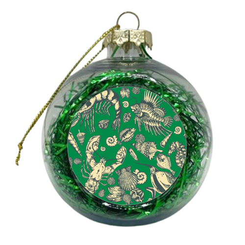 Sea Platter - xmas bauble by Wallace Elizabeth