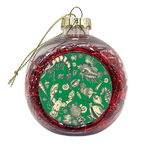 Sea Platter - xmas bauble by Wallace Elizabeth