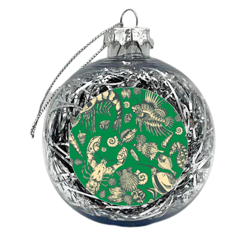 Sea Platter - xmas bauble by Wallace Elizabeth
