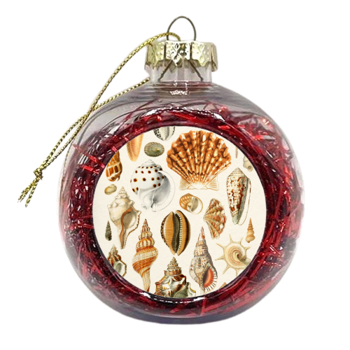 Seashells Collection - xmas bauble by Gal Design