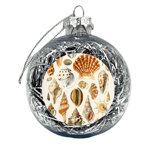 Seashells Collection - xmas bauble by Gal Design