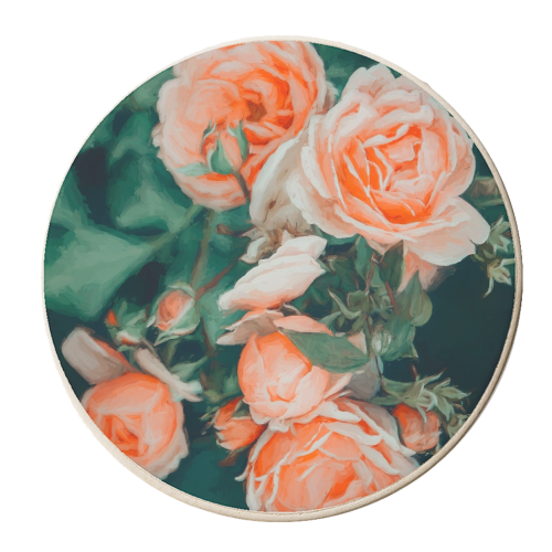 Seasons Blossom - personalised beer coaster by Uma Prabhakar Gokhale