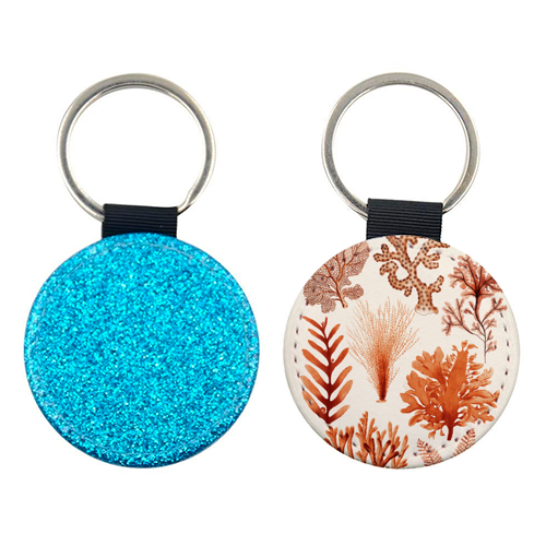 Seaweed & Corals Collection - keyring by Gal Design